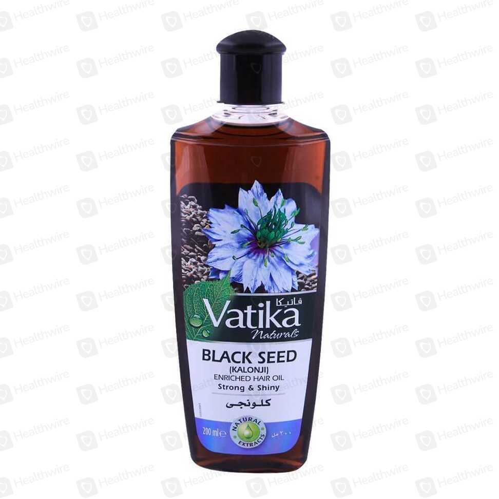 Vatika (Black Seed) Strong & Shiny 200Ml Hair Oil