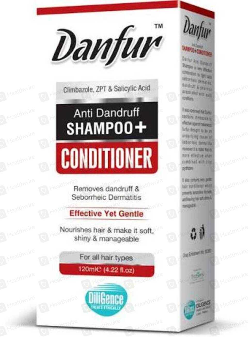 Danfur Anti Dandruff (120Ml) Shampoo & Conditioner
