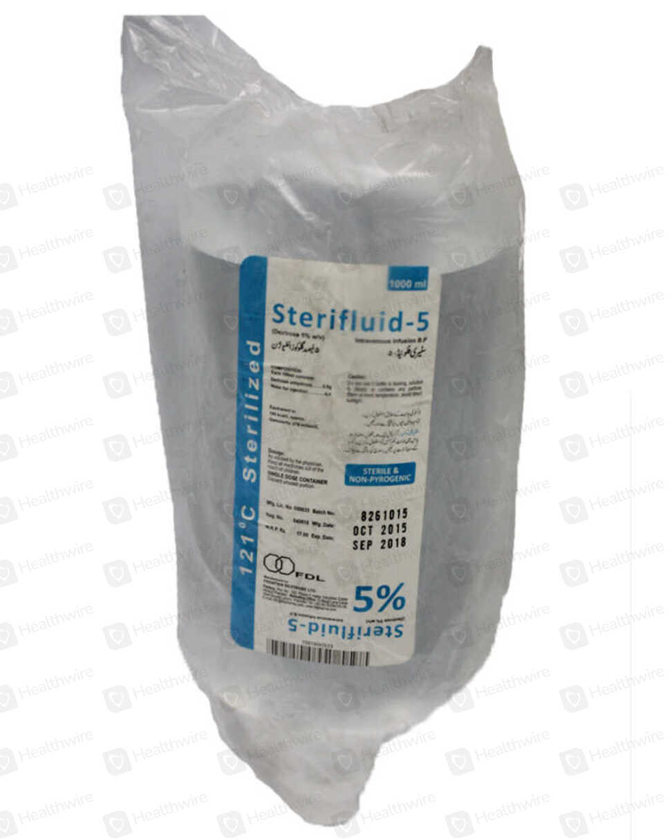 FDL D/W 5% 1000ML