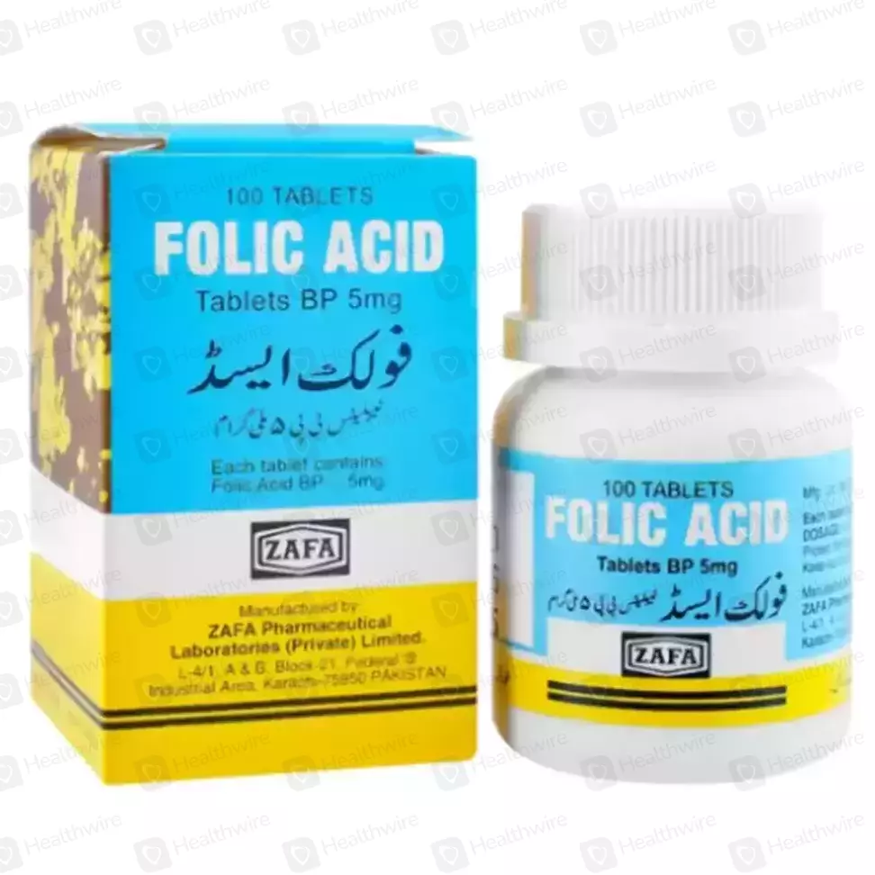 Folic Acid 5Mg Tab (Loos)