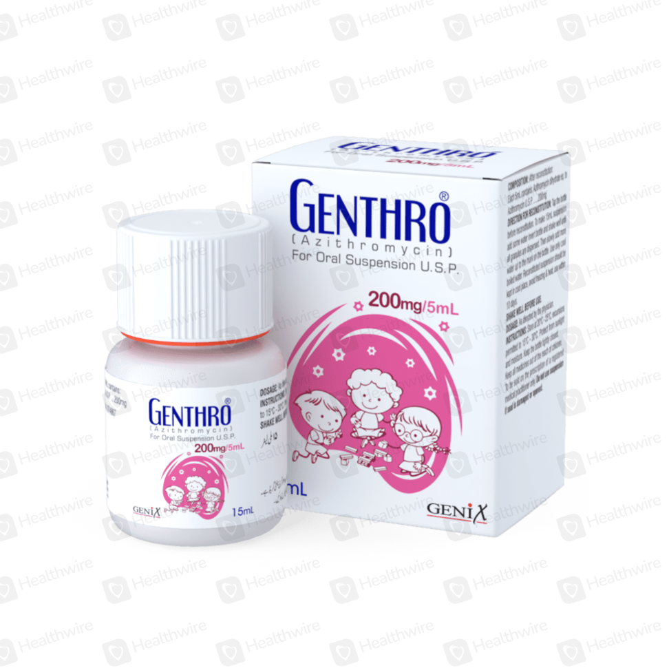 Genthro (200Mg/5Ml) 15Ml Suspension