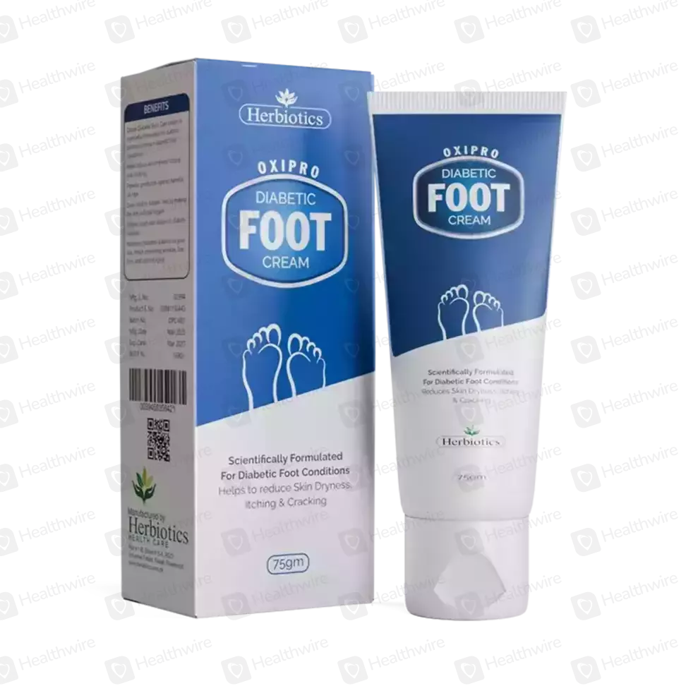 Herbiotics Oxipro Diabetic Foot Cream 75Gm