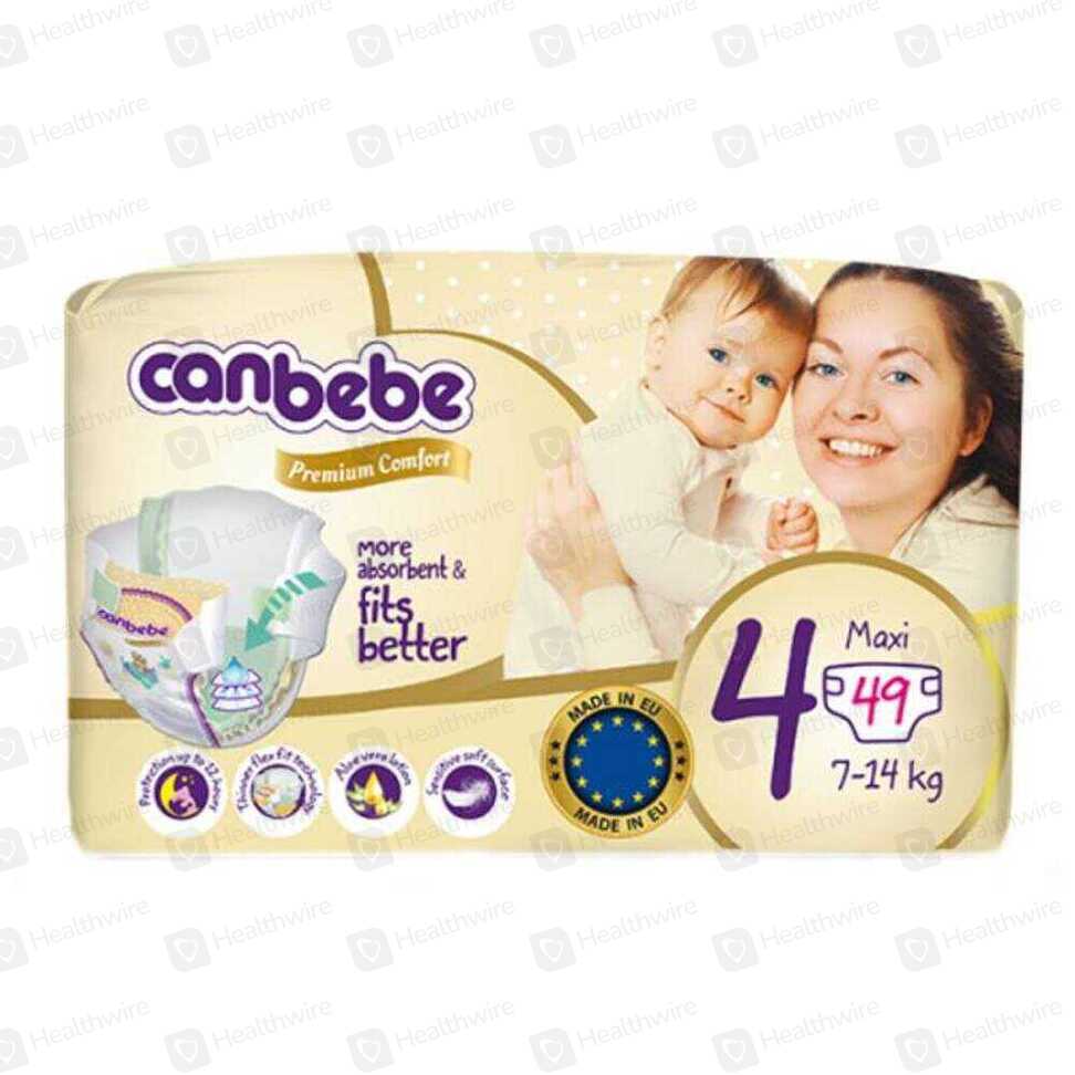 Canbebe 4 (Premium Maxi) 49 Diapers