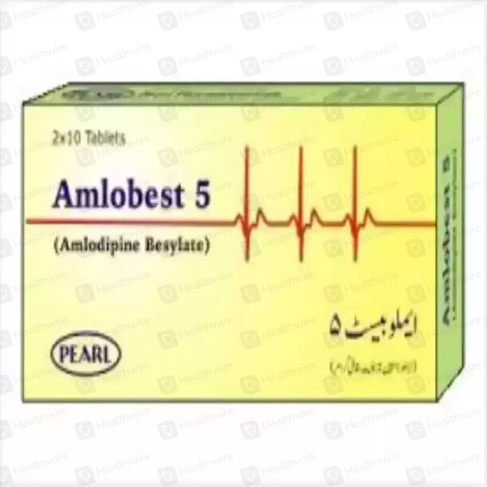 Amlobest (5mg) 20 Tablets