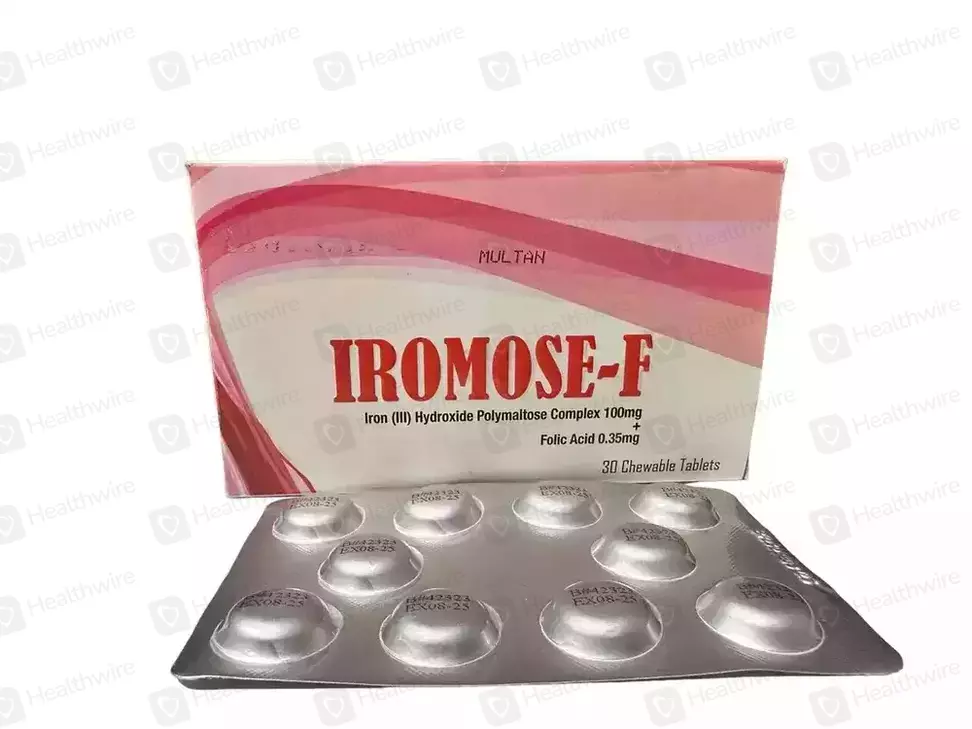 Iromose F (100/0.35Mg) 30 Tablet