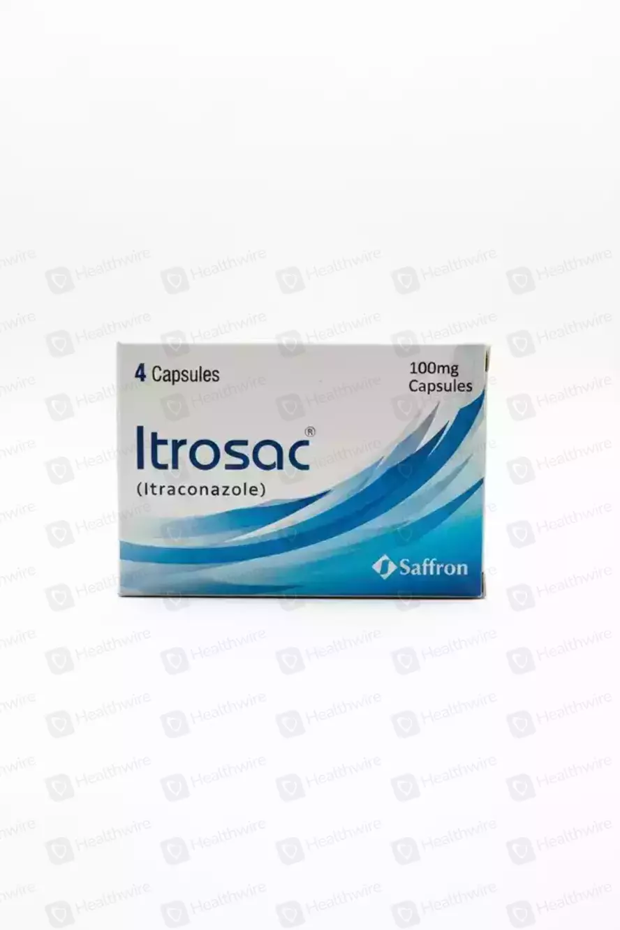 Itrosac (100mg) 4 Capsules