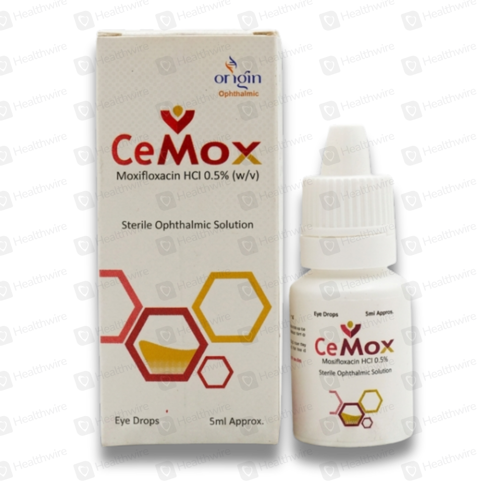 Cemox (0.5%) 5Ml Eye Drops