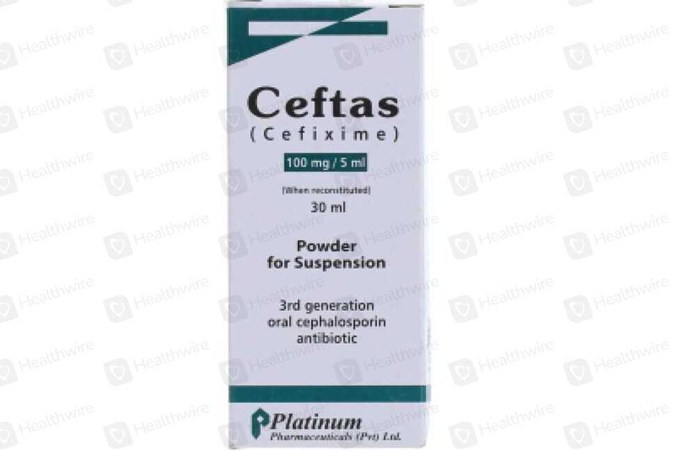 Ceftas Ds (200Mg/5Ml) 30Ml Suspension