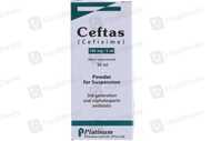 Ceftas Ds (200Mg/5Ml) 30Ml Suspension