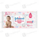 Johnsons Baby Wipes 72 Pcs