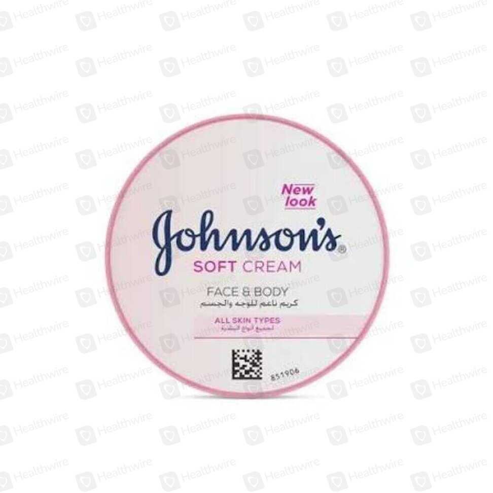 Johnson'S Soft Cream Face & Body 200 Ml