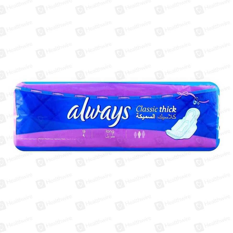 Always Classic Thick 9 Pads