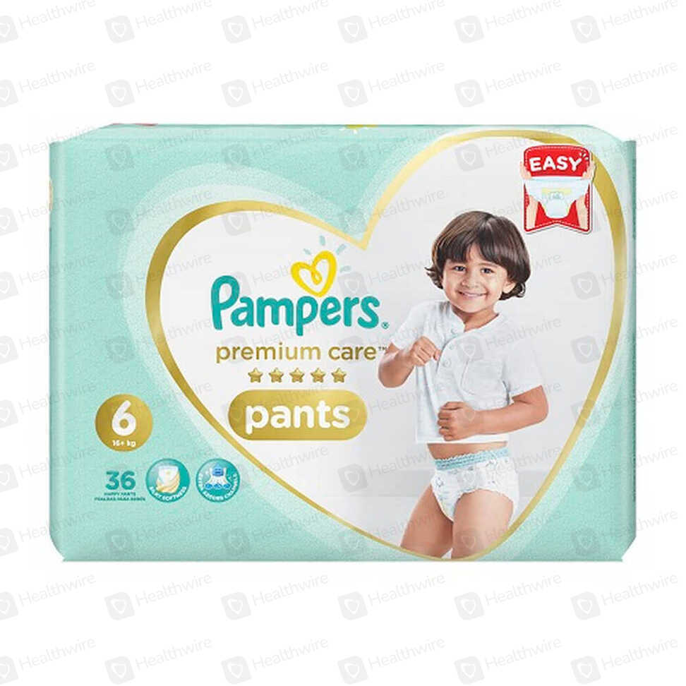 Pampers Premium Pants Extra Large (6 No.) 36 Pcs