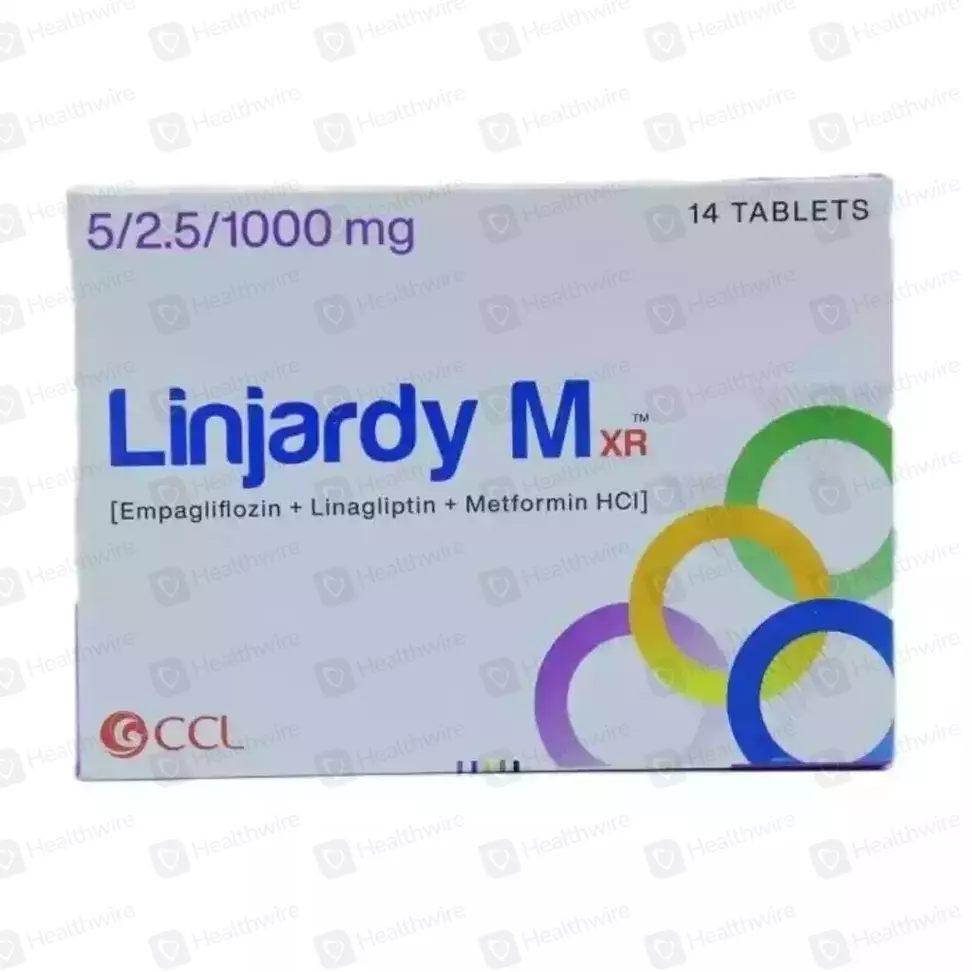Linjardy Mxr (5/2.5/1000) 14 Tablets