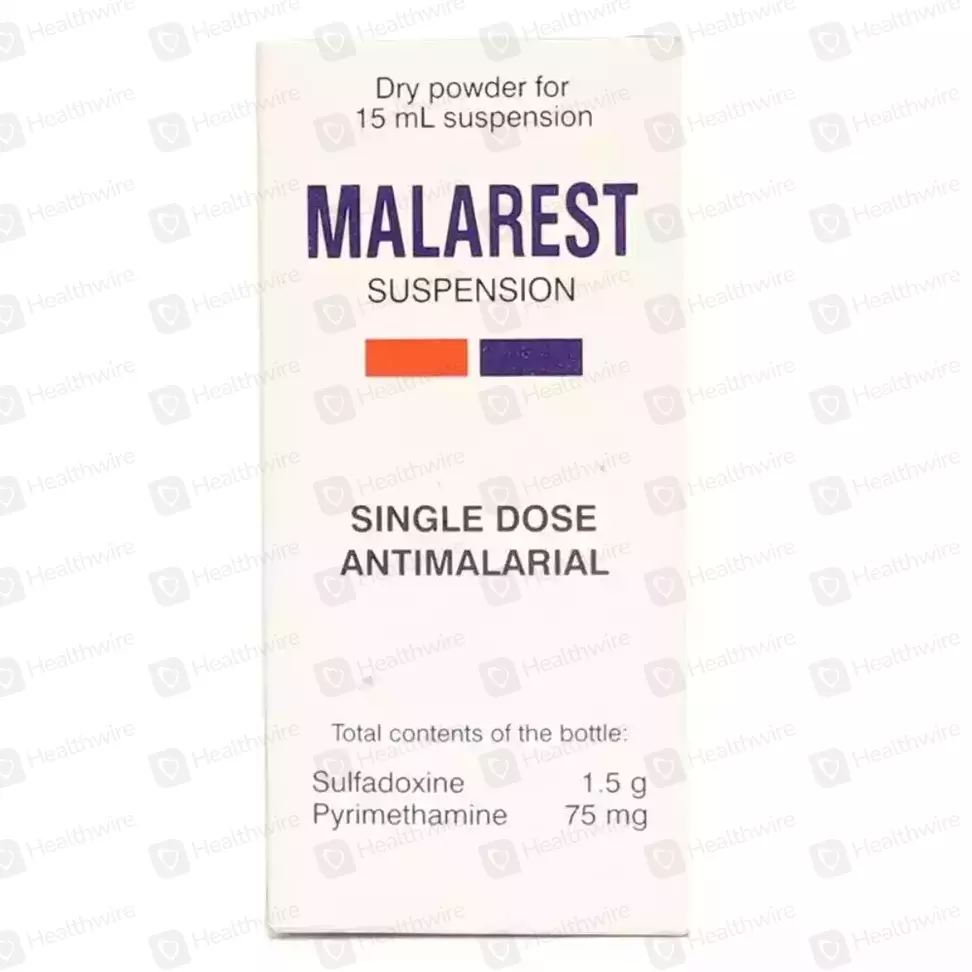 Malarest (1.5G/75Mg) 15Ml Suspension