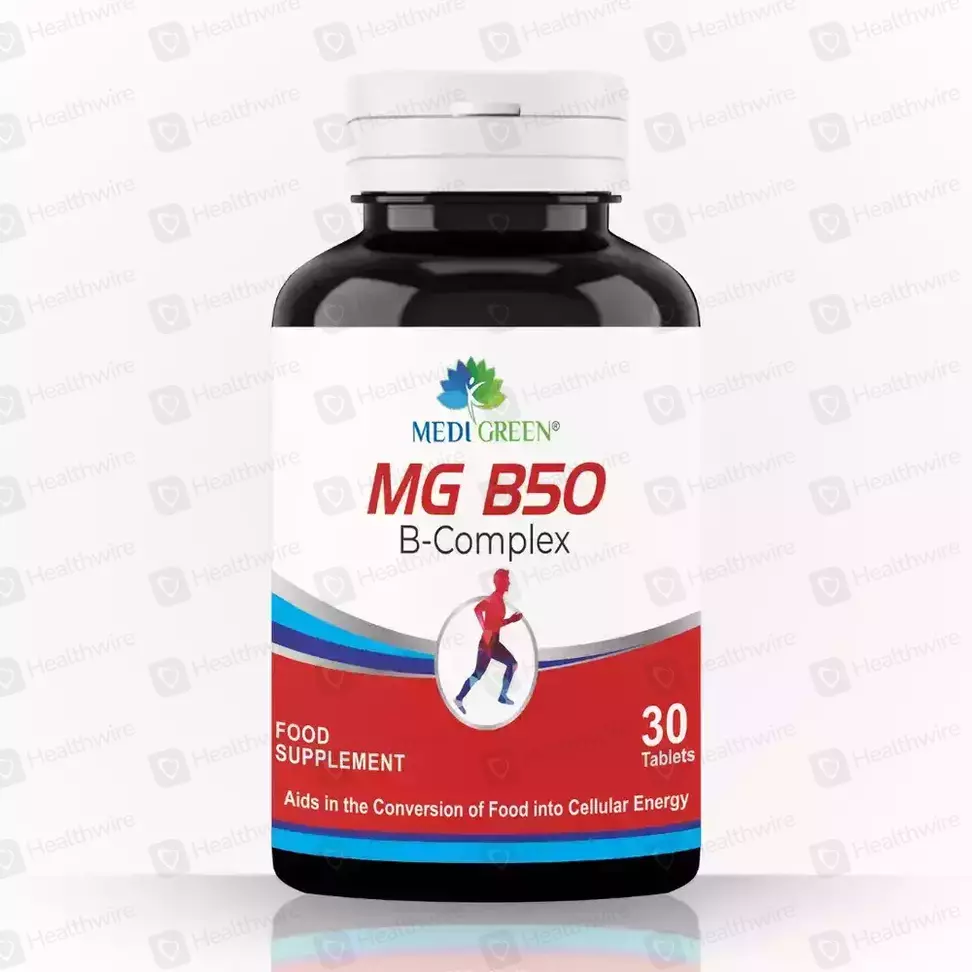 Medi Green B50 (B-complex) 30 Tab