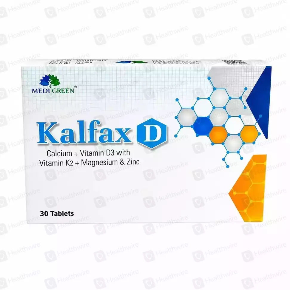 Medi Green Kalfax D 30 Tablets