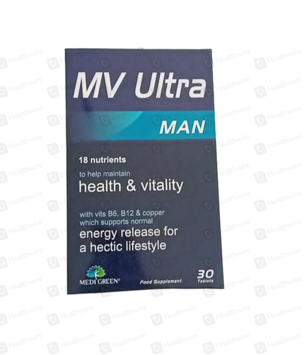 Medi Green Mv Ultra Man 30 Tablets