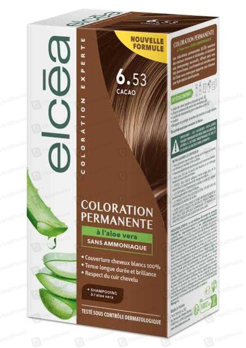 Elcea (6.53-Cacao) 40Ml Hair Colour