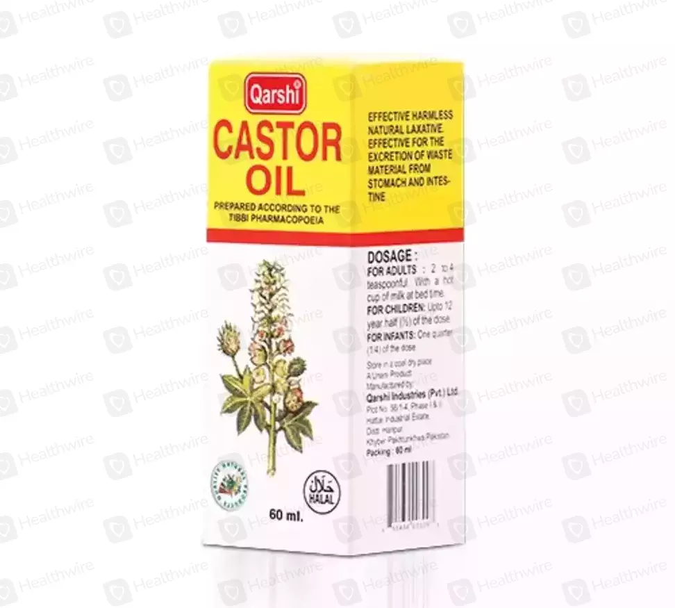 Castor Oil 60Ml (Qarshi)