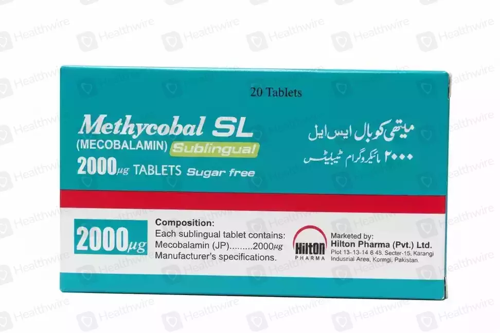 Methycobal Sl (2000Mg) 20 Tablets