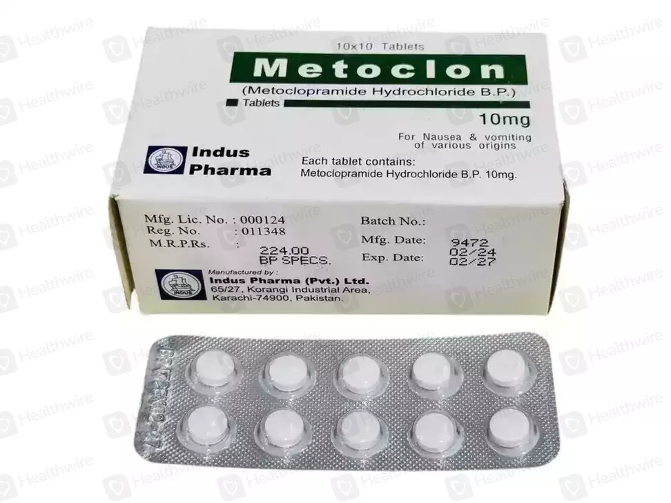 Metoclon (10Mg) 100 Tablet