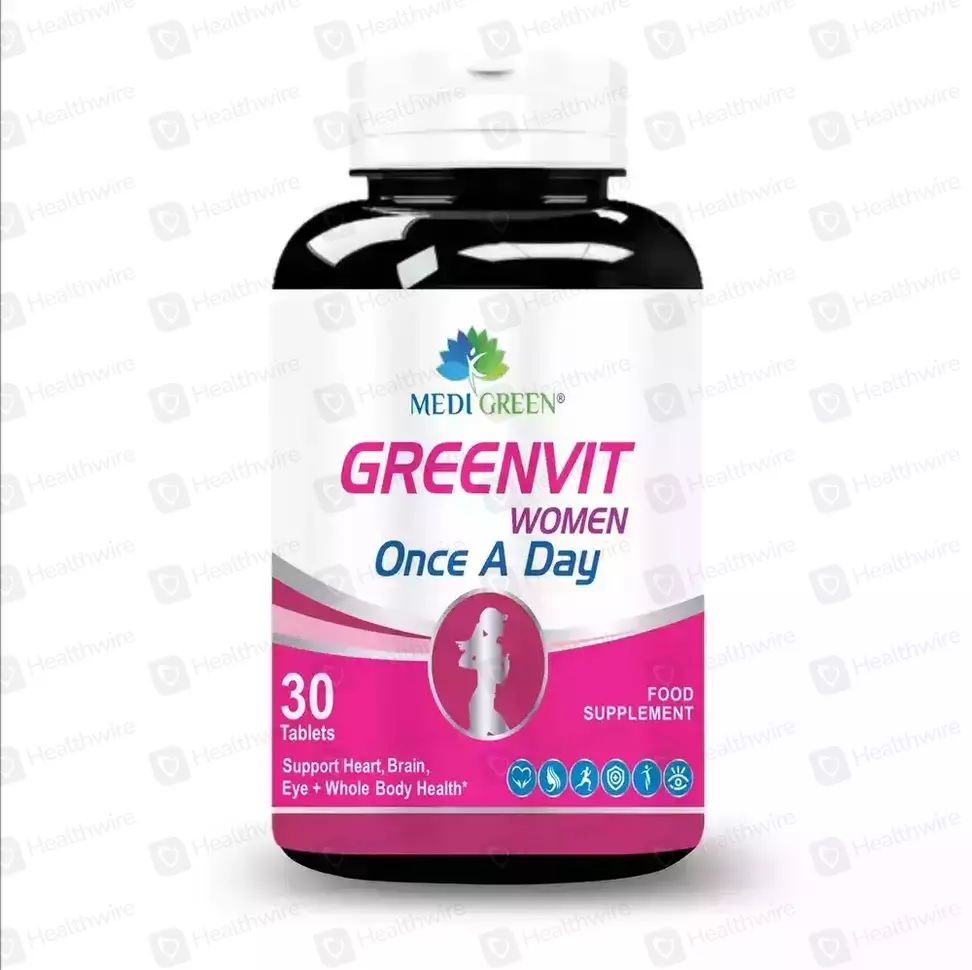 Mg Greenvit For Women Pink 30S
