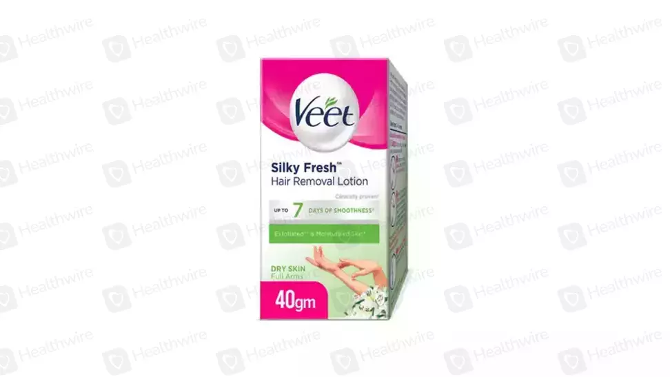 Veet Silk & Fresh (For Dry Skin) 40G Hair Removal Lotion