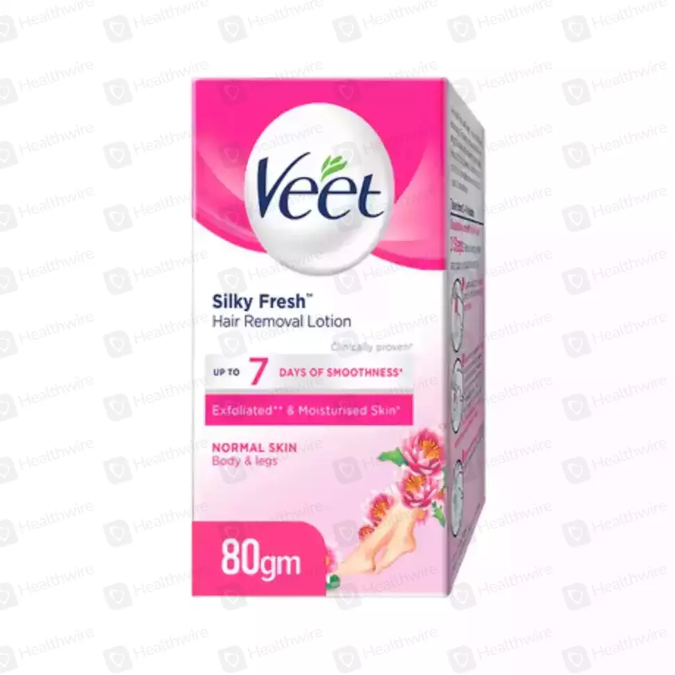 Veet Silk & Fresh (For Sensitive Skin) 80G Hair Removal Lotion