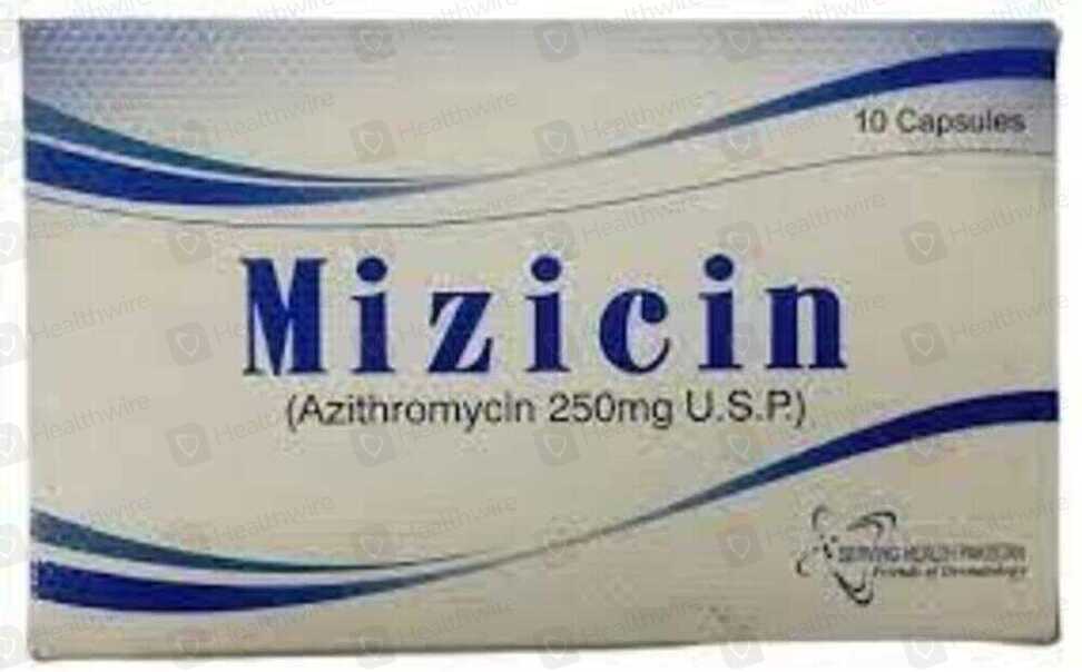 Mizicin (250Mg) 10 Capsule