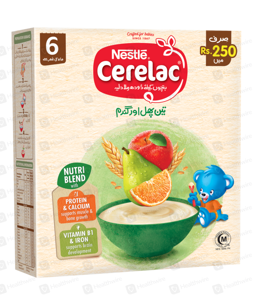 Nestle Cerelac (3 Fruits & Wheat) 100G Baby Cereal