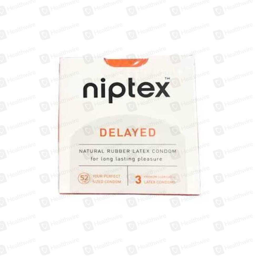 Niptex Delayed Condom 3S