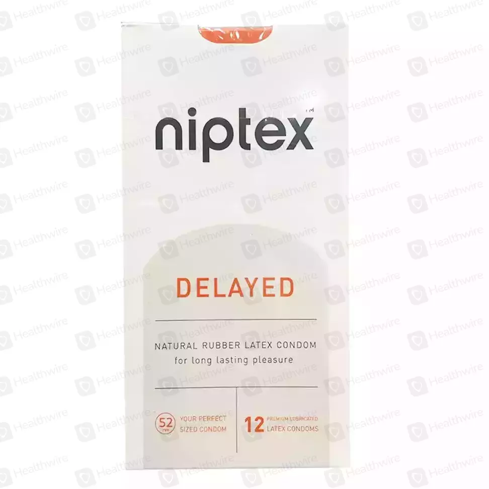 Niptex Delayed Condom 12S