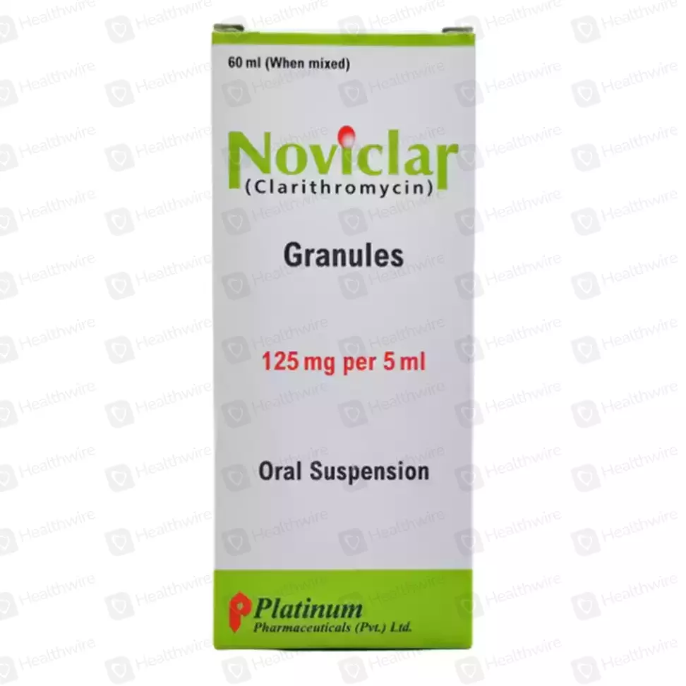 Noviclar (125Mg/5Ml) 60Ml Suspension