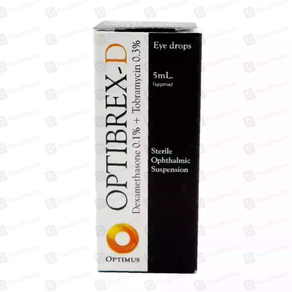 Optibrex D (0/3/0/1%) 5Ml Eye Drops