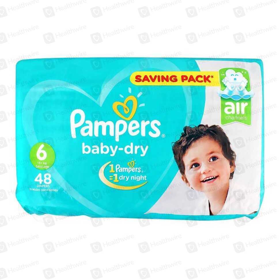 Pamper Dry Nappies small 48 pcs