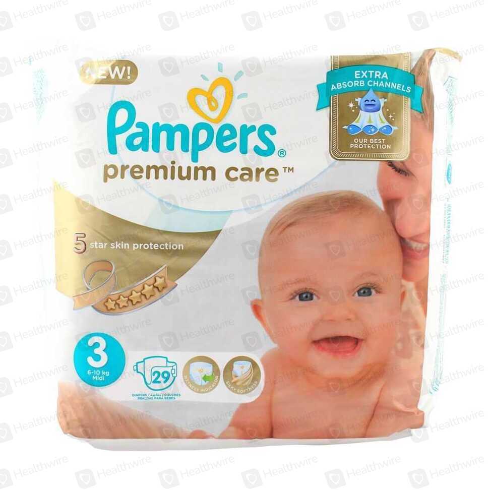 Pampers 3 Premium Care (Midi) 29 Baby Diaper
