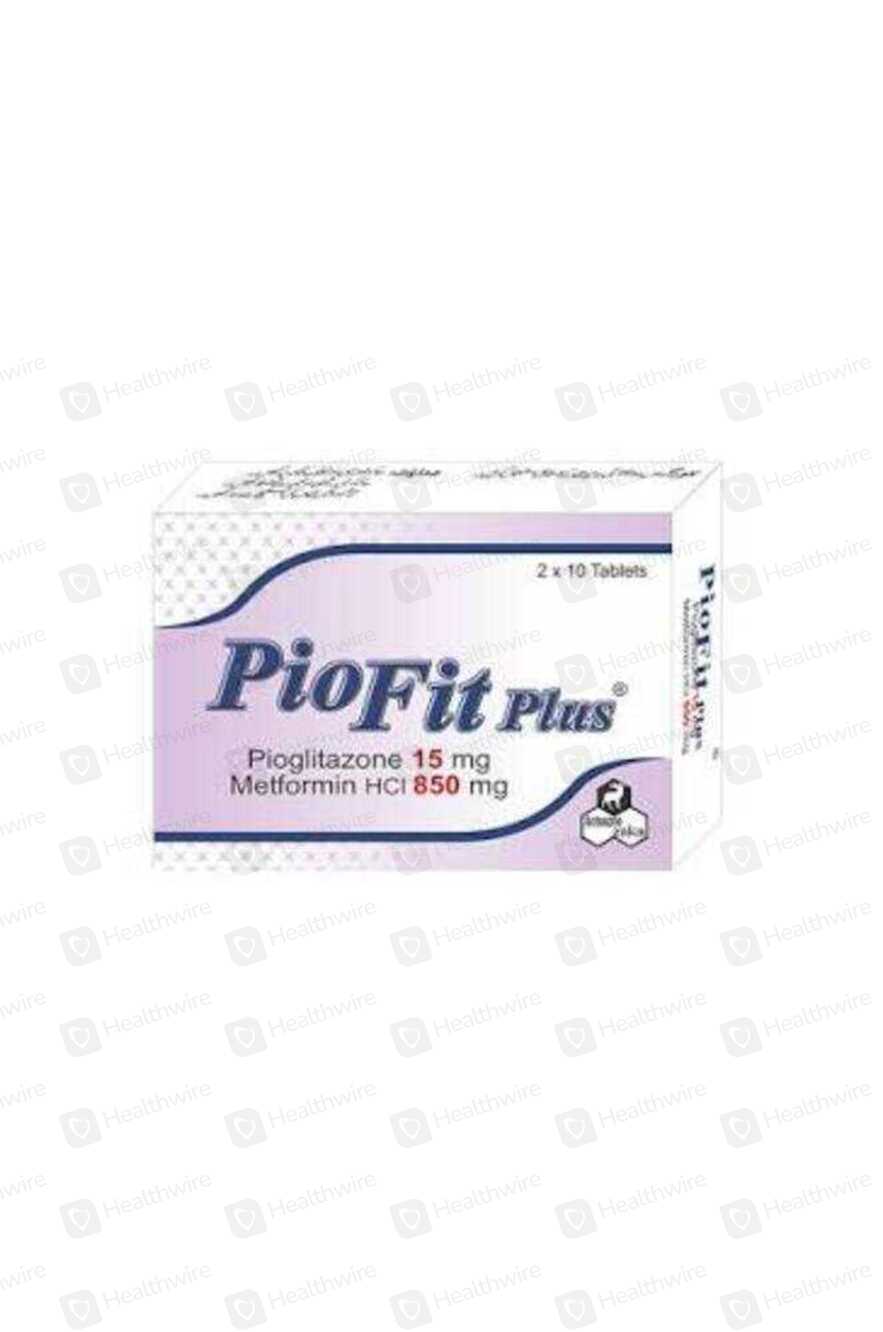Piofit Plus (15/850Mg) 20 Tablet