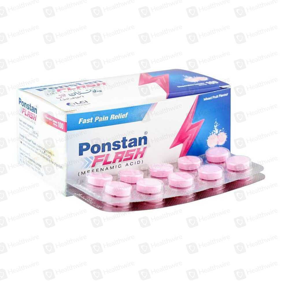 Ponstan Flash (250Mg) 100 Tablets