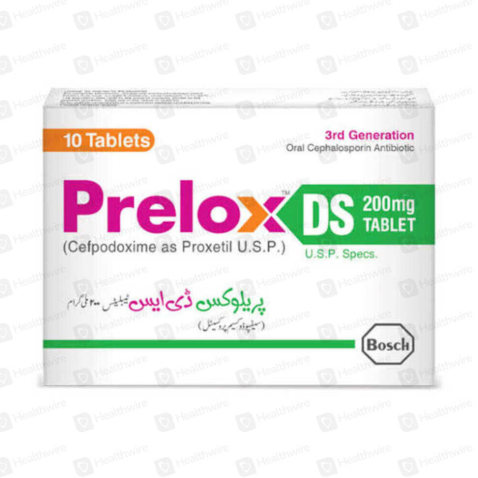 Prelox Ds (200Mg) 10 Tablet