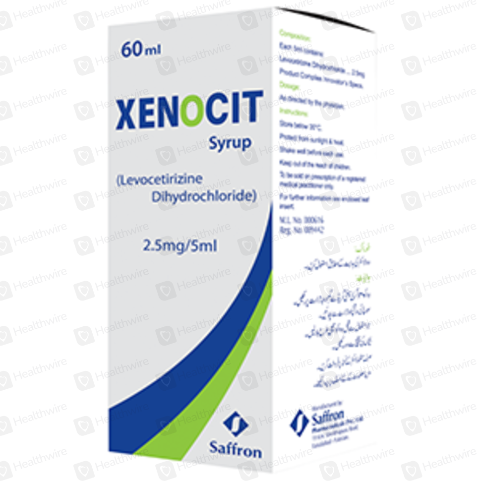 Xenocit (2.5Mg/5Ml) 60Ml Syrup