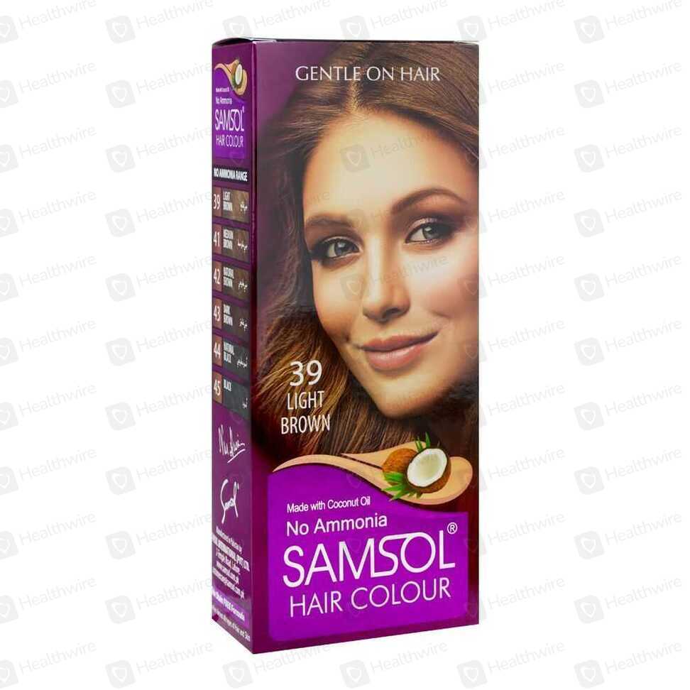Samsol (39-Light Brown) Hair Colour