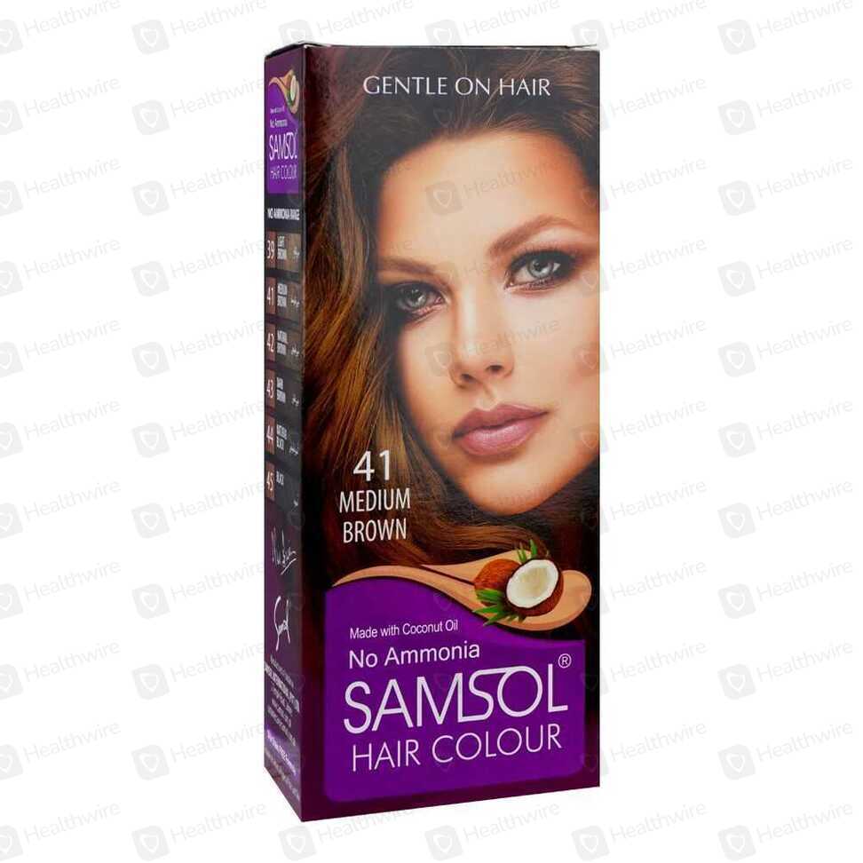 Samsol (41-Medium Brown) Hair Colour