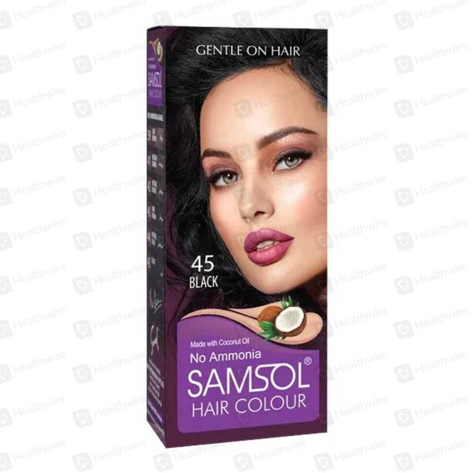Samsol (45-Black Hair) Hair Colour