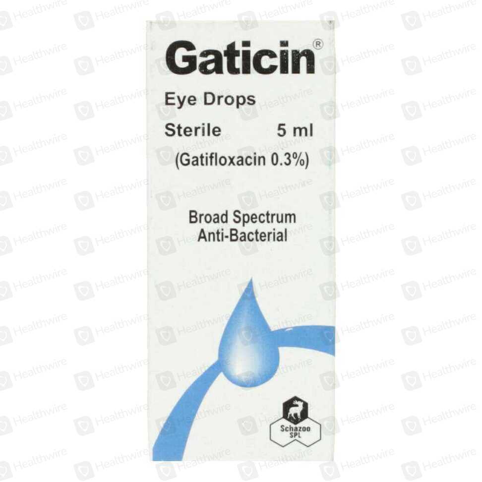 Gaticin (0.3%) 5Ml Eye Drops