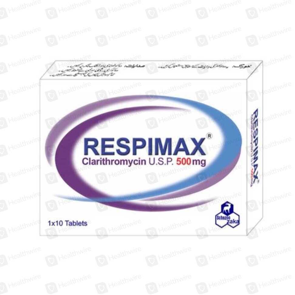 Respimax (500mg) 10 Tablets