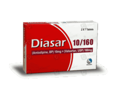 Diasar (10/160Mg) 14 Tablets