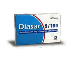 Diasar (5/160Mg) 14 Tablets