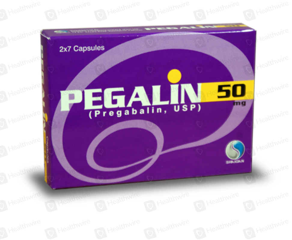 Pegalin (50Mg) 14 Capsules