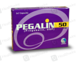 Pegalin (50Mg) 14 Capsules